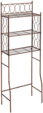 Exeter Over The Toilet Rack, Copper Iron