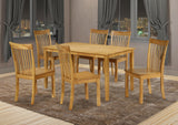 Tanya Dining Chairs, Natural Oak Solid Wood