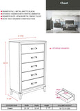 Asheville Configurable Bedroom Set, Gray Wood - Pilaster Designs