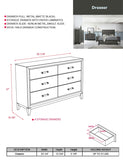 Asheville Configurable Bedroom Set, Gray Wood - Pilaster Designs