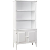 Daren Bookcase, White Wood