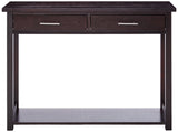 Kipsy Console Table, Espresso Wood