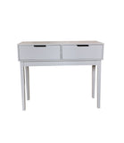 Patrick Console Table, White Wood
