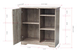 Dozer Accent Cabinet, Oak Wood
