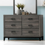 Asheville Dresser, Gray Wood