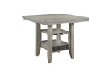 Garcia Counter Height Dining Table, Wash White Wood