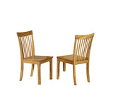 Tanya Dining Chairs, Natural Oak Solid Wood