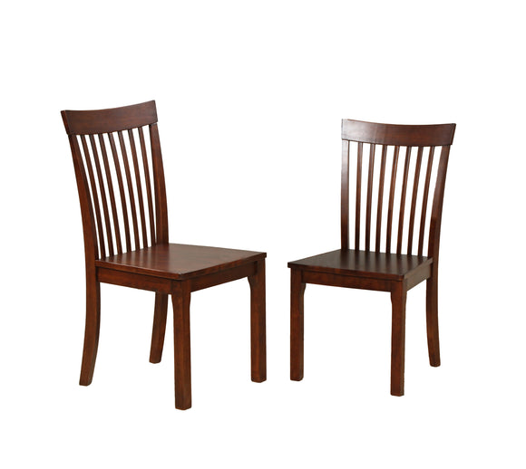 Tanya Dining Chairs, Cappuccino Solid Wood
