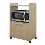 Centennial Microwave Cabinet, Beech Wood