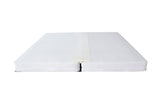 Ress White Foam Bed Joiner, Doubling System, Bridge Mattress Connector - Transforms Two Twin Beds Into An Almost King Size Bed