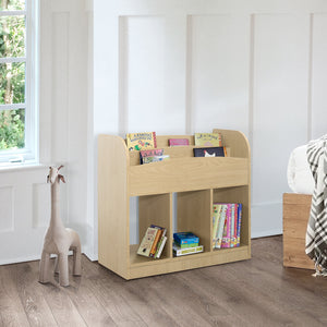 Tobler Bookcase, Natural Wood