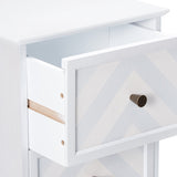 Justin Accent Chest, Wash White Wood