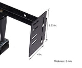 Headboard / Footboard Attachment Brackets Modification Modi-Plates For Bed Frame With Multiple Slots (Set Of Two) - Pilaster Designs